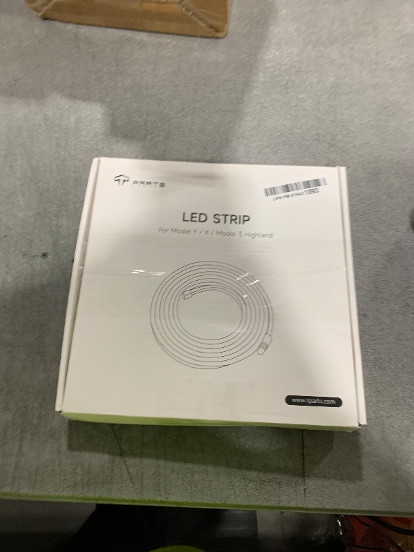 Photo 1 of TPARTS Trunk LED Light Strip for Tesla Model Y (Including New Model Y Juniper 2025+), Silicone Waterproof Intelligent Dual-color Switchable Interior Lighting Warm & Cool White (3000K&6000K)