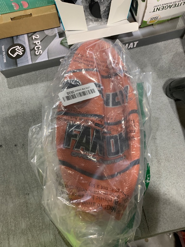 Photo 1 of AND1 Fantom Rubber Basketball - Official Size Streetball, Made for Indoor and Outdoor Basketball Games - Sold Deflated (Pump NOT Included), Orange, Size 7