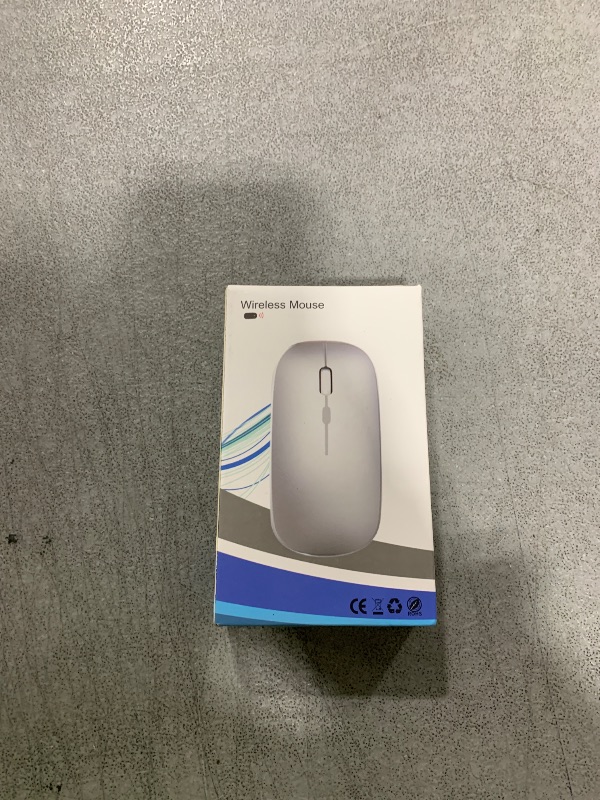 Photo 1 of AIKOKOK Wireless Bluetooth Mouse Rechargeable Laptop Mice with LED Use Portable(BT5.2 and USB 2.4G) Dual Mode Connection Silent Slim Computer Mouse for Laptop/iPad Tablet/Apple MacBook/PC (Black)