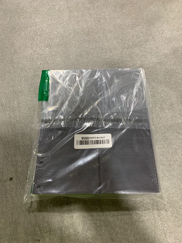 Photo 1 of Top Loader Sleeves 4-Pocket Trading Card Storage Refill Binder Pages – 50 Pack