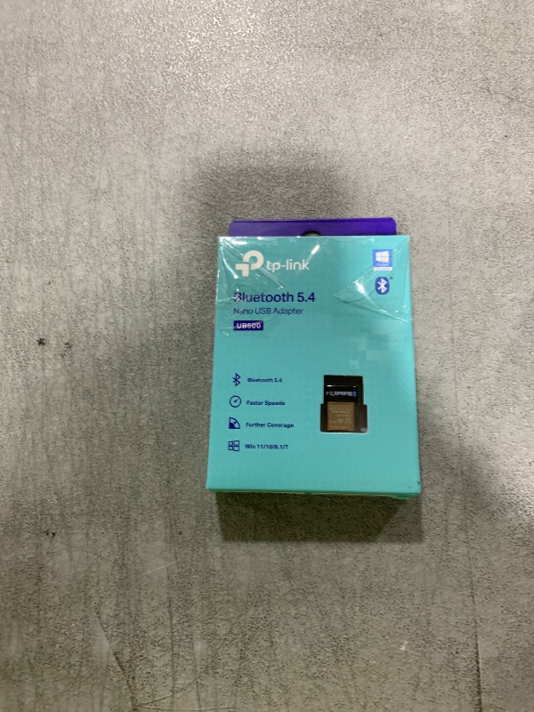 Photo 1 of TP-Link USB Bluetooth Adapter for PC - Bluetooth 5.4 Dongle Receiver, Plug and Play, Nano Design, EDR & BLE, Supports Windows 11/10/8.1/7 for Desktop, Laptop, PS5/PS4/Xbox Controller (UB500)