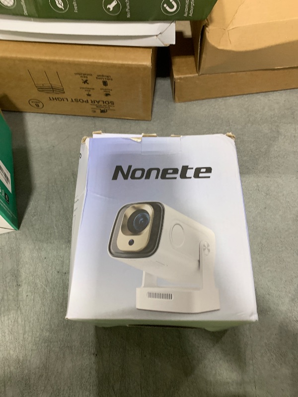 Photo 1 of ?Built-in Apps?Mini Projector 1080P with WiFi 6 and Bluetooth 5.4, 4K Full HD Projector Features Auto Focus & Keystone, Portable Projector Support 270° Rotatable, Compatible with Phone/HDMI/USB-White