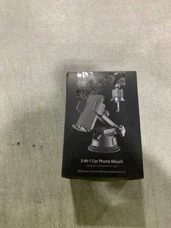 Photo 1 of Qifutan Dash Mounted Holders Phone Holders for Your Car Phone Mount for Car Windshield Dashboard Air Vent Universal Desk Mounts Hands Free Automobile Cell Phone Holder Fit for iPhone Smartphone