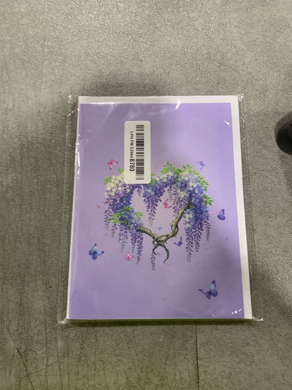 Photo 1 of SENDAPOP Wisteria Pop Up Card, Mothers Day Pop Up Cards, Pop Up Birthday Card for Women, Grandma, Gift for Birthday, Graduation, Get Well, Thank You, All Occasion, Birthday Card for Mom