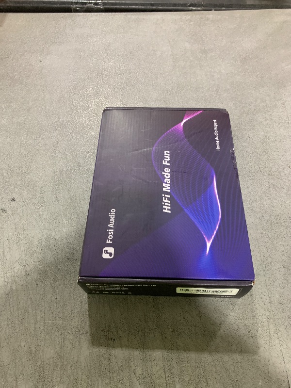Photo 1 of Fosi Audio BL20A 200W Bluetooth 5.0 Home Audio Stereo Amplifier Hi-Fi Mini Class D Integrated Amp with U-Disk/3.5MM AUX/RCA Input and Remote Control for Home Passive Theater Speaker with Power Supply