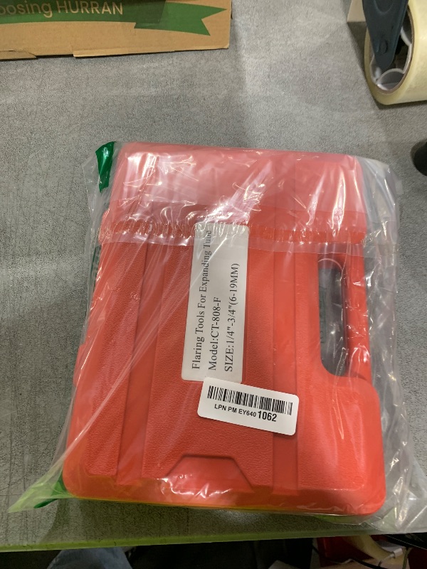 Photo 1 of faxhool Flaring Tool Kit, HVAC Pipe Expander Tool, 1/4'' - 3/4'' and 6-19mm 45° Eccentric Single Flare Tool with Tubing Cutter and Cylinder Style Deburring Tool for Copper Tube Expander