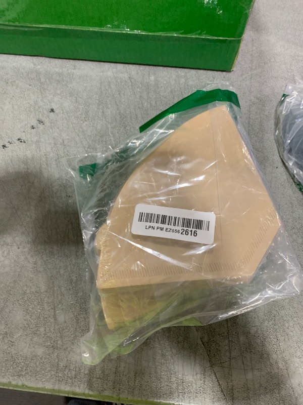 Photo 1 of #4 Cone Coffee Filters 8-12 Cup, 200 Count Unbleached Natural Coffee Paper Filters, No Blowout, Disposable Coffee Filter for Pour Over and Drip Coffee Maker