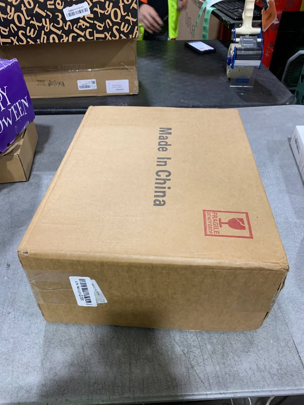 Photo 1 of 12 Pack Glass Cylinder Vases 4,6,8,10 Inch Tall Clear Flower Vase Hurricane Floating Candle Holder for Table Centerpiece Wedding Home Decor.