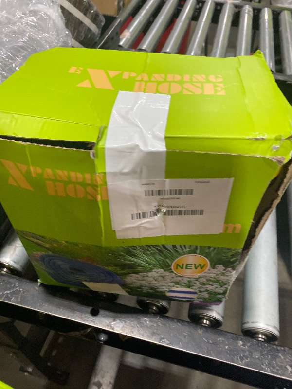Photo 1 of 150 FT Expandable Garden Hose, 2025 New Flexible Water Hose 150FT with Solid Brass Connectors, Improved Extra Strength Fabric and Durable 3-Layer Latex Core, Ultra Lightweight, Kink Free & Tangle Free