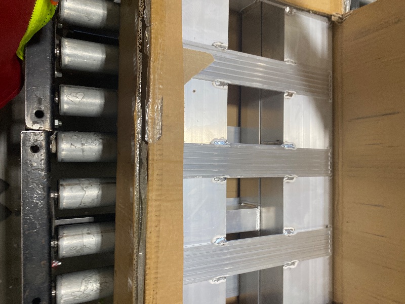 Photo 1 of labwork 84 inch X 14 inch Aluminum Ramps Trailer Ramps 1 Pair Hook Ramp Attachment End