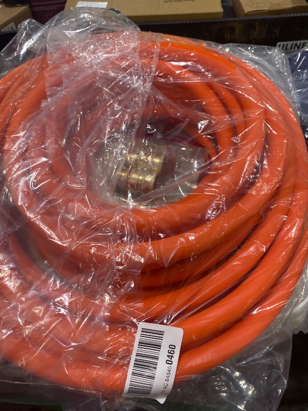 Photo 1 of YAMATIC Garden Hose 5/8 in x 50 ft, Ergonomic Swivel Fittings, Burst 600 PSI, Heavy Duty, Flexible and Lightweight Water Hose with 2 Set Quick Connect