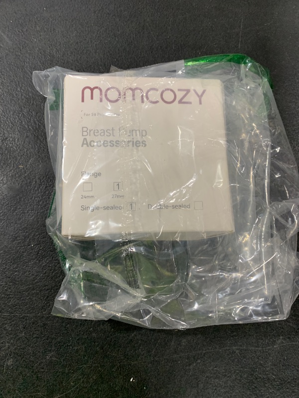 Photo 1 of Momcozy Original S9 Pro/S12 Pro Replacement Accessories, Only Compatible with Momcozy S9 Pro/S12 Pro Breast Pump NOT for S9/S12(27mm Single-Sealed Flange,1 Pack)