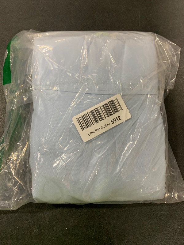 Photo 1 of Royale Linens 2 Pack Bulk Flat Sheet Set - Top Sheets - Soft 1800 Microfiber - Wrinkle & Stain Resistant - for Hotel, Massage Table, Hospital, Dorm - Full Flat Sheet Sold Separately (Full, Lake Blue)