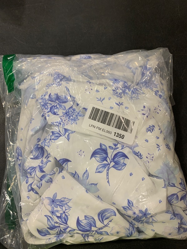 Photo 1 of Women's Floral Corset Dress Formal Cocktail Dresses Going Out Casual Sundress Split Thigh Spaghetti Strap Vintage Dress Blue