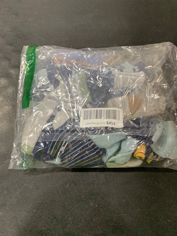 Photo 1 of Simple Joys by Carter's Baby 12-Pack Socks, Multicolor/Monster/Sharks/Stripe, 4-5T