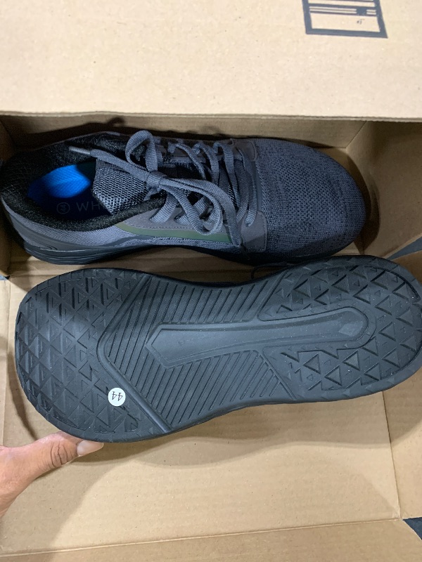 Photo 1 of WHITIN Men's Wide Width Toe Box Walking Shoes Zero Drop Size 44 Sneakers Tennis Breathable Canvas 