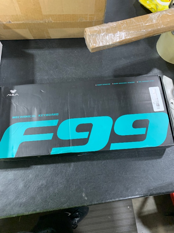 Photo 1 of AULA F99 Wireless Mechanical Keyboard,Tri-Mode BT5.0/2.4GHz/USB-C Hot Swappable Custom Keyboard,Pre-lubed Linear Switches,RGB Backlit Computer Gaming Keyboards for PC/Tablet/PS/Xbox