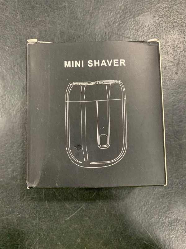 Photo 1 of Mini Electric Shaver for Men, Upgrade Pocket Dual Head Shaver, Portable Razor for Men, Rechargeable Waterproof Compact Travel Electric Razor, USB Close Battery shavers (Blue)