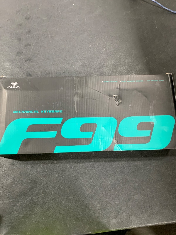 Photo 1 of AULA F99 Wireless Mechanical Keyboard,Tri-Mode BT5.0/2.4GHz/USB-C Hot Swappable Custom Keyboard,Pre-lubed Linear Switches,RGB Backlit Computer Gaming Keyboards for PC/Tablet/PS/Xbox