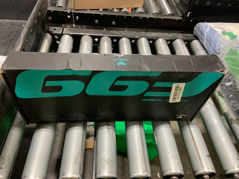 Photo 1 of AULA F99 Wireless Mechanical Keyboard, Hot Swappable Custom Keyboard,Pre-lubed Linear Switches,Gasket Structure,RGB Backlit Gaming Keyboard (Blue&White)