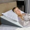 Photo 1 of Kolbs Bed Wedge Pillow with Memory Foam Top | Stylish Chic Jacquard Cover | Wedge Pillow for Sleeping and Acid Reflux, Heartburn, and GERD Pillow – Snoring Pillow
