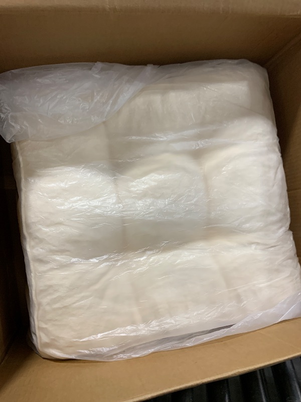 Photo 1 of 1 MIDDLE ONE Floor Pillow Set of 2, Memory Foam Floor Cushions for Adults, Large Square Meditation Pillow for Sitting, 22 x 22 Inches (Square | Beige)