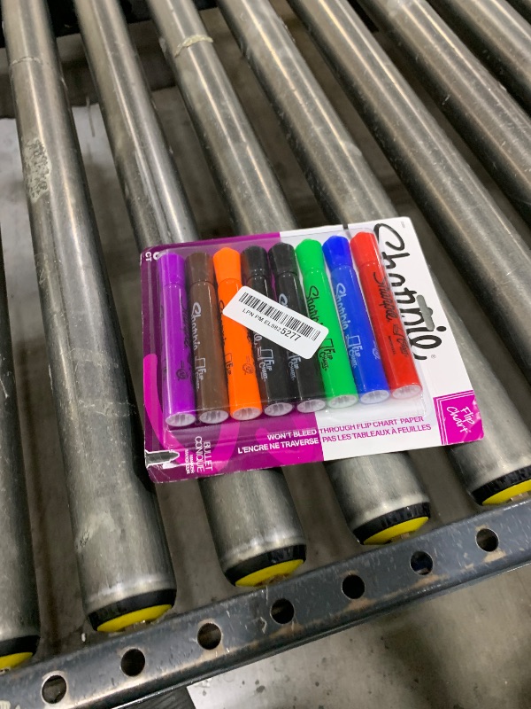 Photo 1 of Sharpie Flip Chart Markers, Bullet Tip, Assorted Colors, 8 Count - Low-Odor, Squeak-Free, Home, Office, Back to School, Teacher Supplies