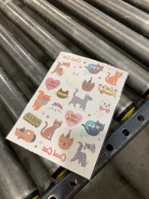 Photo 1 of xo, Fetti Rainbow Temporary Tattoos - 46 Glitter Styles | Unicorn Birthday Party Supplies, Oh Happy Day Baby Shower, Magical Party Favors