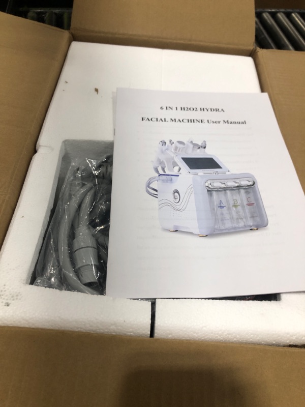 Photo 1 of 
 Hydrogen Oxygen Facial Care Machine Professional 6 in 1 Machine, Face Skin Care Devices for Home Beauty Salon 