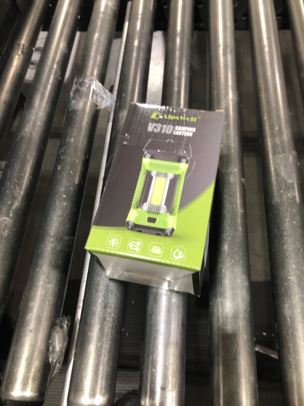 Photo 1 of AlpsWolf Camping Lantern Rechargeable, 1000LM 4 Light Modes Camping Light 4000mAh Rechargeable Lantern for Power Outages Portable Camp Lantern with Memory Function, Green, 1 Pack