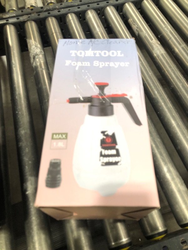 Photo 1 of Foam Sprayer, Foaming Pump Blaster Hand Pressure Snow Foaming Cannon Water Blaster, Hand Pressurized Soap Sprayer Manual Foam Cannon Car Wash