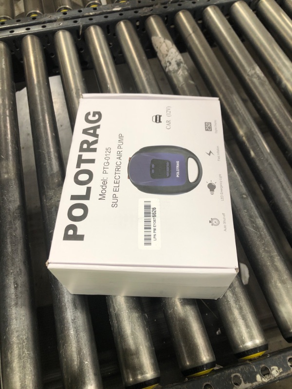 Photo 1 of Polotrag Paddle Board Pump, SUP Electric Pump, Professional 20 PSI Portable Air Compressor with Auto-Off, Deflation Function and 12V Car DC Air Pump for Inflatables, Kayaks and Boats
