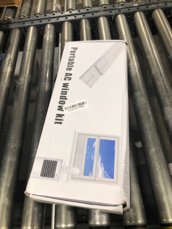 Photo 1 of Portable Air Conditioner Window Kit, Upgrade Portable AC Sliding Window Kit with 2pack 3m seal for Exhaust Hose (5.1"/13cm)