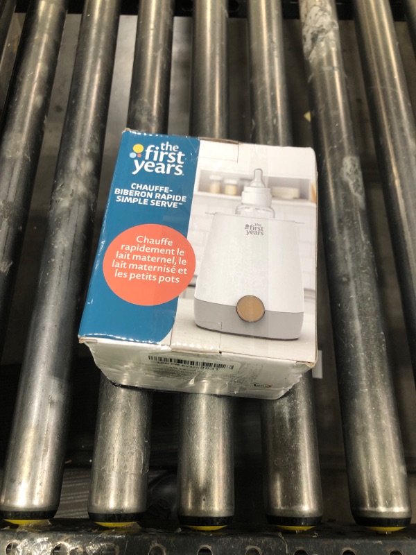Photo 1 of The First Years Baby Bottle Warmer and Sterilizer - Pacifier and Bottle Nipple Sanitizer - Feeding Baby Essentials for Formula or Breast Milk - Holds Multiple Sizes