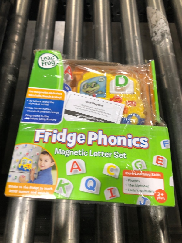Photo 1 of LeapFrog Fridge Phonics Magnetic Letter Set, Yellow