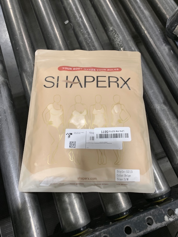 Photo 1 of SHAPERX Women's Shapewear Bodysuit Tummy Control Body Shaper Seamless Sculpting Snatched Waist Body Suit?SZ5213-Beige-S/M