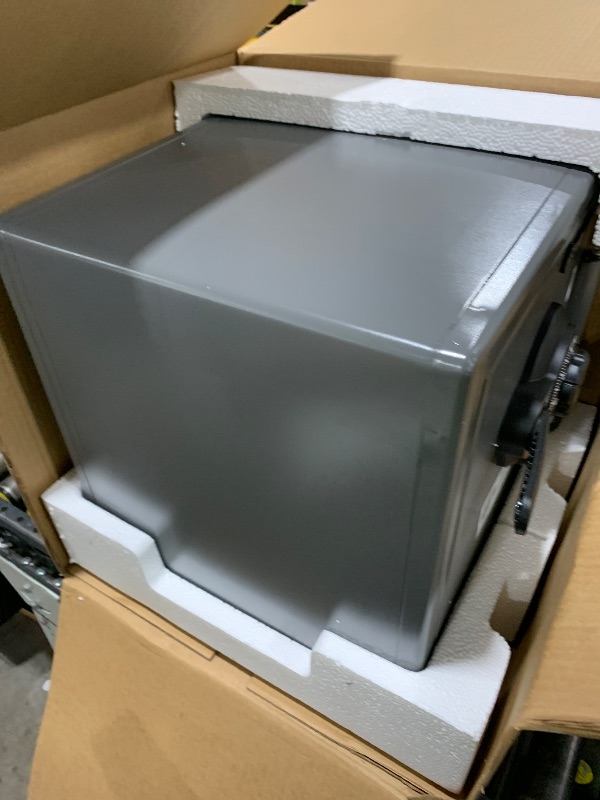 Photo 1 of SentrySafe SFW123DSB Fireproof Safe and Waterproof Safe with Dial Combination 1.23 Cubic Feet Gray