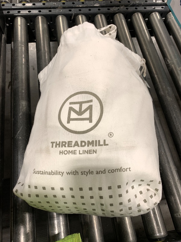 Photo 1 of Threadmill Premium 1200 Thread Count Supima Cotton Sheets for King Size Bed, 4 Pc Deep Pocket King Sheets Set, Ivory, 5-Star Hotel Quality