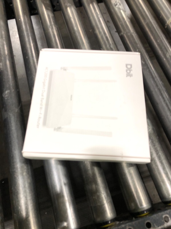 Photo 1 of DBIT AC1200 Dual Band WiFi Router 1200Mbps Wireless Internet Router, 4 x 10/100/1000 Mbps Gigabit Ethernet Ports, Supports EasyMesh, Guest WiFi, Access Point Mode, IPv6 and Parental Controls
