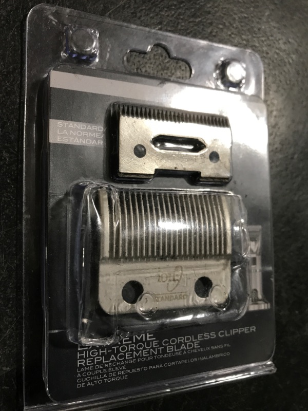 Photo 1 of ion Replacement Clipper Blade with Self Sharpened & Extended Titanium Ceramic Blade, 1 Piece