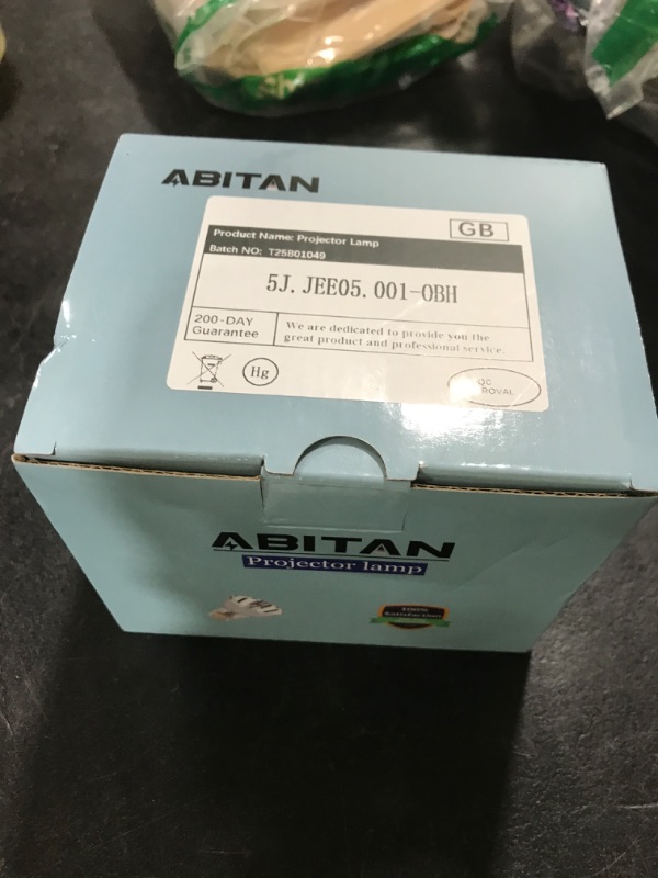 Photo 1 of ABITAN 5J.JEE05.001 Projector Lamp (Original OEM Bulb Inside) for Benq HT2050 HT2150ST HT2050A HT3050 W1110 W1210ST W2000 W2000+ Replacement Projector Lamp with Housing.