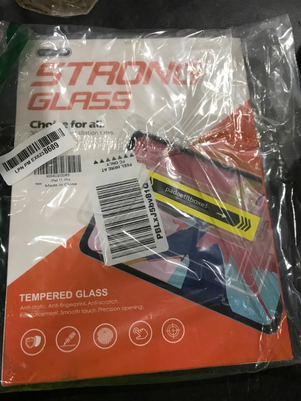 Photo 1 of TiKeDa 1 Pack Screen Protector for iPad A16 11 inch 11th/10th Generation 10.9 Inch (2025/2022), Tempered Glass with Auto Application Tray for iPad 11/10 Gen, Easy Installation,Case Friendly (1)