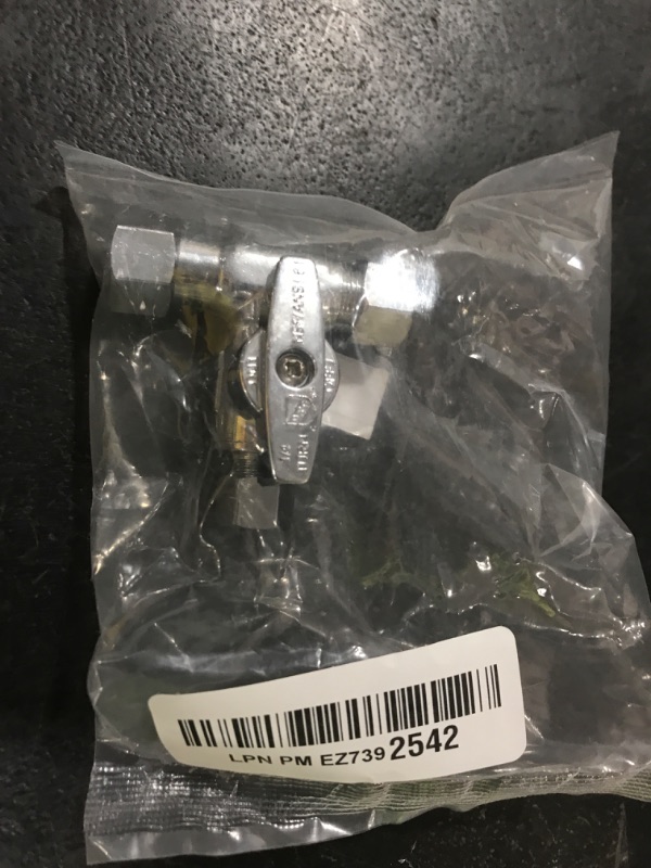 Photo 1 of Fridge Water Line Kit Connector - Refrigerator Ice Maker Water Line Splitter, Also Available for Ice Maker Outlet Box, Drinking Water Faucet, Water Filtration System(1/4"-3/8"-3/8")