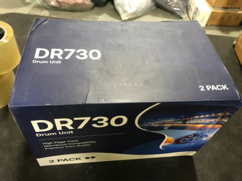 Photo 1 of MCYCOLOR Compatible DR730 Drum Unit Replacement for Brother DR-730 DR 730 to Use with MFC-L2710DW MFC-L2750DW HL-L2395DW HL-L2370DW HL-L2350DW HL-L2390DW DCP-L2550DW Printer (2 Pack, NOT Toner)
