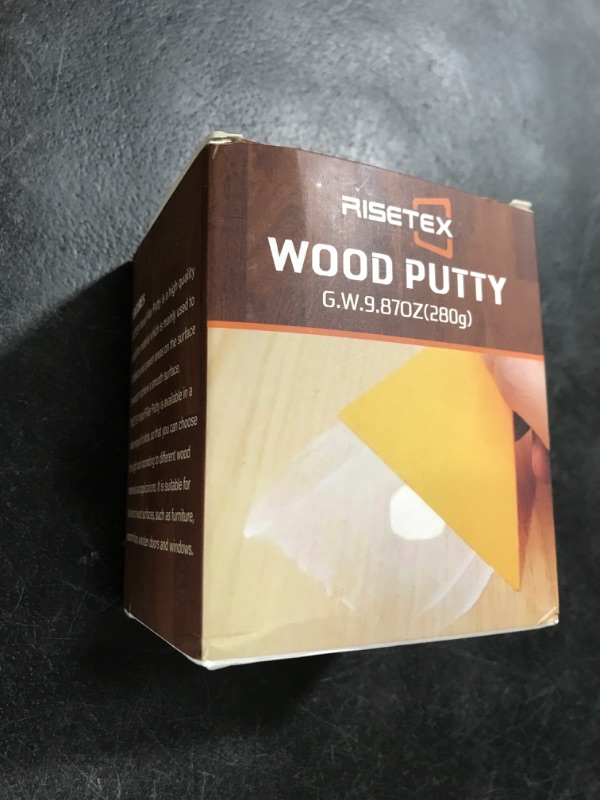 Photo 1 of Wood Filler Putty,9.87 Ounce Wood Filler Stainable and Paintable,Walnut Wood Putty,Wood Repair Kit for Quickly Repair Any Breaks,Cracks,Chips and Defects in Wooden Furniture,Easy to Use and Sand