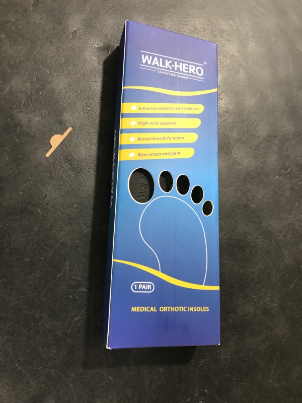 Photo 1 of Walkhero Arch Support Insoles - Plantar Fasciitis Inserts for Foot Fatigue and Pain Relieve, Orthotic with Everyday Comfort and Support (Mens 11-11 1/2 | Womens 13-13 1/2 Green)
