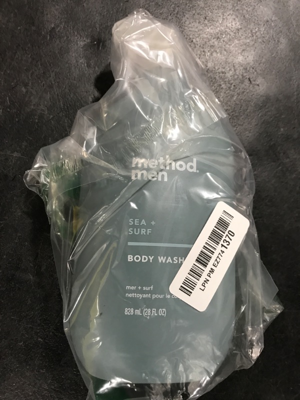 Photo 1 of Method Body Wash, Sea + Surf, Paraben and Phthalate Free, Biodegradable Formula, 28 oz, (Pack of 1)