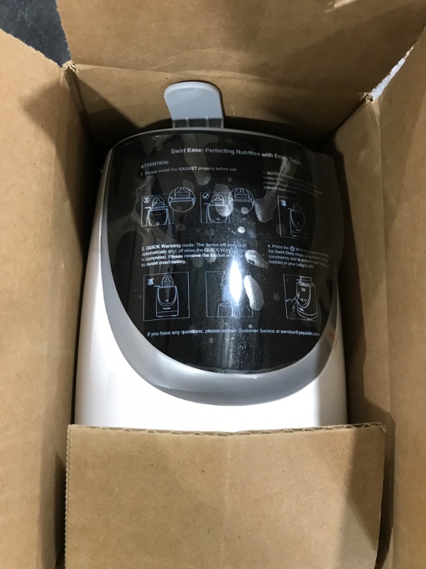 Photo 1 of Papablic NutriWarm™ Swirlable Bottle Warmer – Advanced Nutrient-Preserving Warming Technology, Fast and Even Warming for Breastmilk & Formula, Precise Temperature Control, Easy to Use