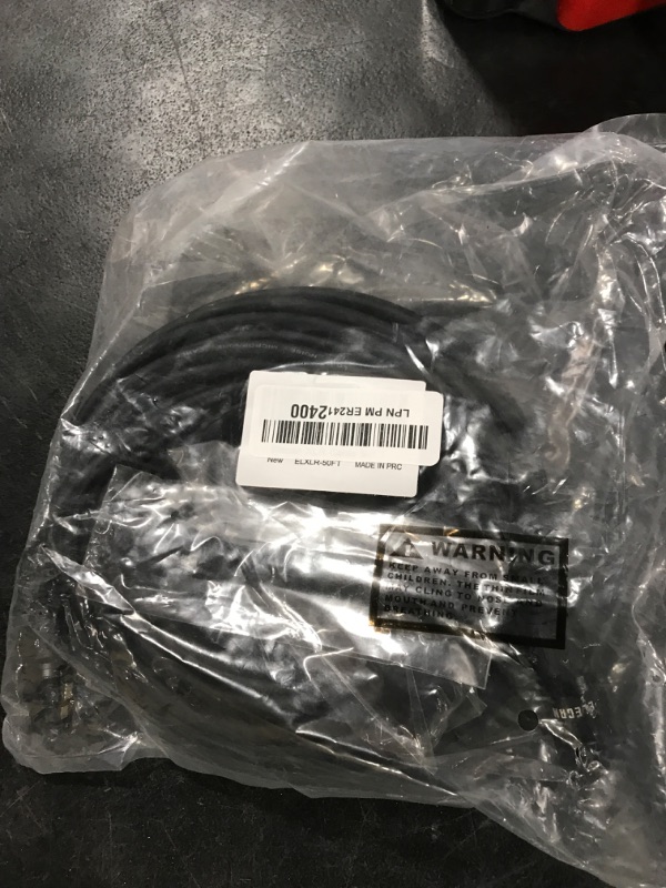 Photo 1 of XLR Cable Microphone Cable 50 Feet,Elecan Heavy Duty Balanced XLR Speaker Cable (From 25-200FT) 3-Pin Shielded Male to Female Mic Cord,DMX Stage Lighting Patch Cable for Speaker Systems Mixer+10 Ties