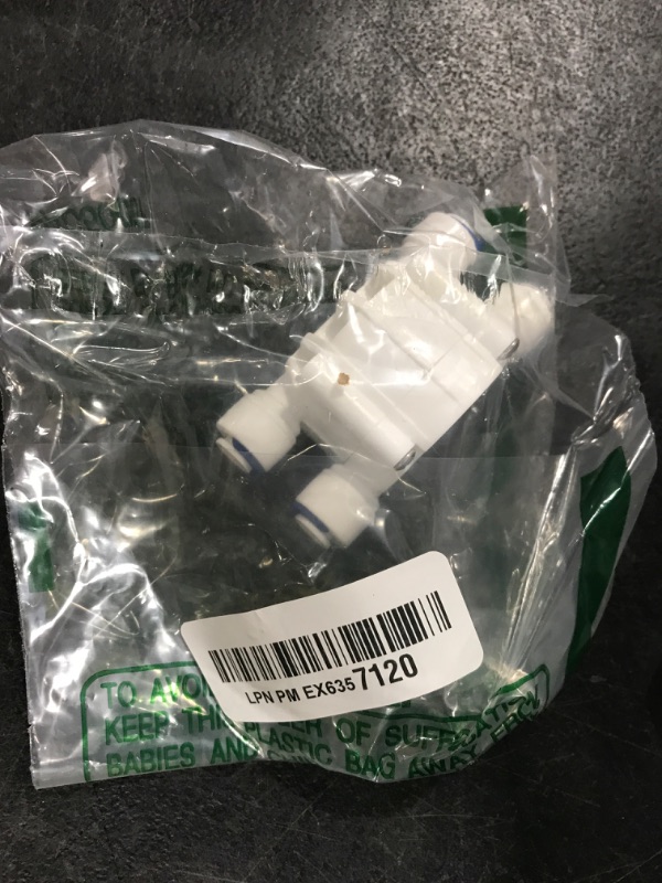 Photo 1 of DIGITEN 1/4" Automatic Shut-Off Valve with Quick-Connect Fittings For RO Reverse Osmosis